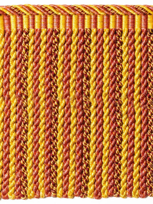 Scalamandre Safari Bullion Fringe B Claret/Rose Trim Sample PL44200414