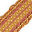 Scalamandre Safari Braid Claret/Rose Trim PL44410414