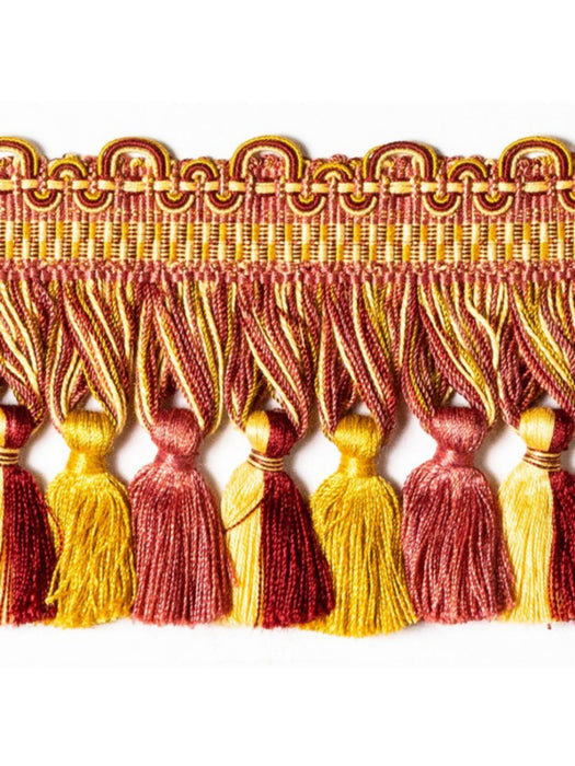 Scalamandre Safari Tassel Fringe Claret/Rose Trim PL44440414