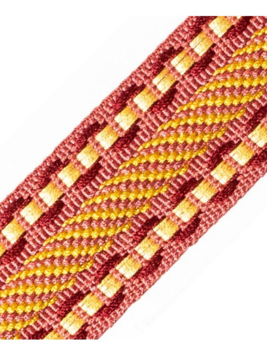 Scalamandre Safari Galon Claret/Rose Trim PL44460414