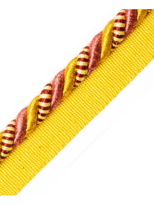 Scalamandre Safari Cord With Tape B Claret/Rose Trim PL44640414