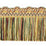 Scalamandre Safari Cut Fringe Hunter/Bordeaux Trim PL44430415