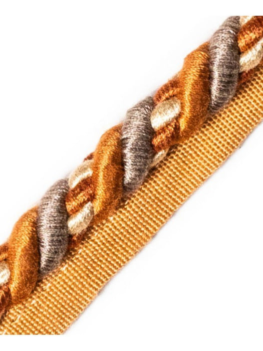 Scalamandre Safari Cord With Tape A Slate/Clay Trim PL44590416