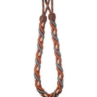Scalamandre Safari Rope Tieback Slate/Clay Trim PL44730416