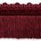 Scalamandre Safari Fringe With Chenille Garnet Trim PL44230417