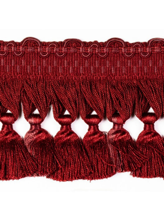 Scalamandre Safari Tassel Fringe Garnet Trim PL44440417
