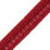 Scalamandre Safari Piping With Tape Garnet Trim PL44560417