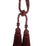 Scalamandre Safari Cut Fringe Tieback A Garnet Trim PL44770417