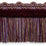 Scalamandre Safari Fringe With Chenille Amthy/Burg/Multi Trim PL44230418