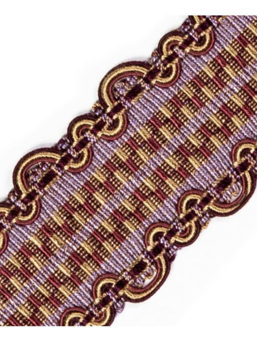 Scalamandre Safari Braid Amthy/Burg/Multi Trim PL44410418
