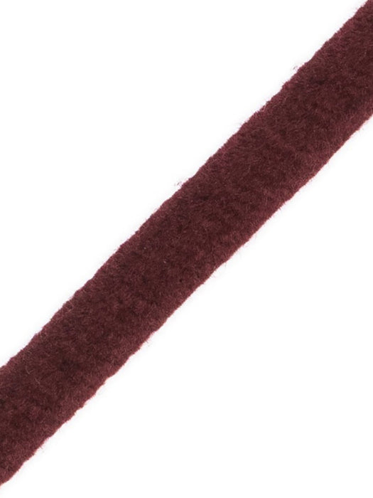 Scalamandre Safari Tweeded Chenille A Amthy/Burg/Multi Trim Sample PL44490418