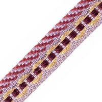 Scalamandre Safari Piping With Tape Amthy/Burg/Multi Trim PL44560418