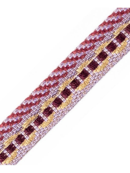 Scalamandre Safari Piping With Tape Amthy/Burg/Multi Trim PL44560418