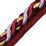 Scalamandre Safari Cord With Tape A Amthy/Burg/Multi Trim PL44590418
