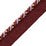 Scalamandre Safari Cord With Tape C Amthy/Burg/Multi Trim PL44660418