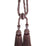 Scalamandre Safari Cut Fringe Tieback A Amthy/Burg/Multi Trim PL44770418