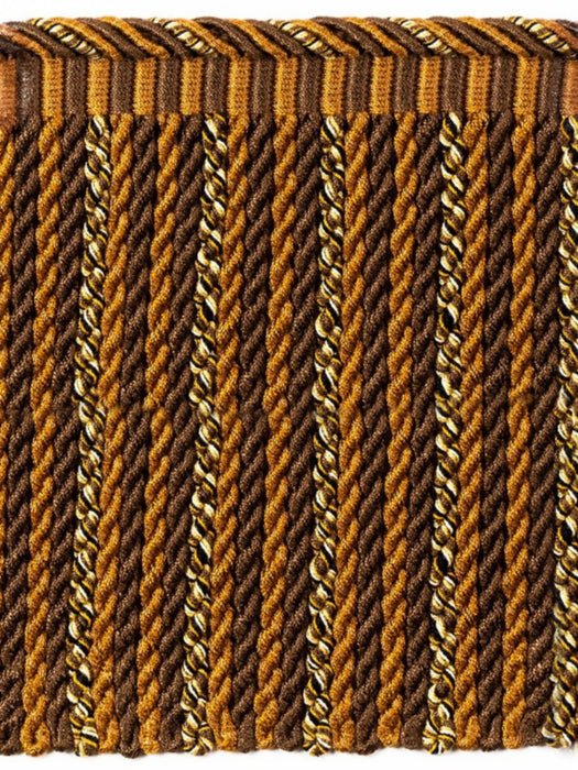 Scalamandre Safari Bullion Fringe B Bronze Trim Sample PL44200419