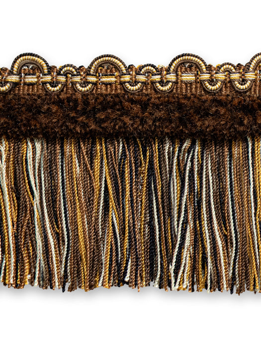 Scalamandre Safari Fringe With Chenille Bronze Trim PL44230419