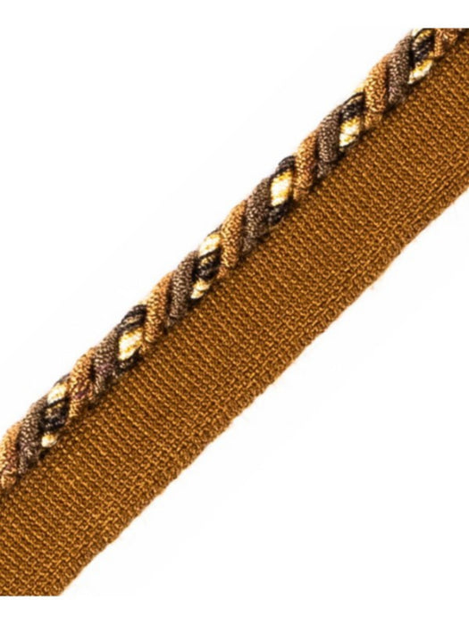 Scalamandre Safari Cord With Tape C Bronze Trim Sample PL44660419