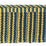 Scalamandre Safari Bullion Fringe A Royal Blue / Gold Trim PL44120420