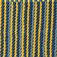 Scalamandre Safari Bullion Fringe B Royal Blue / Gold Trim PL44200420
