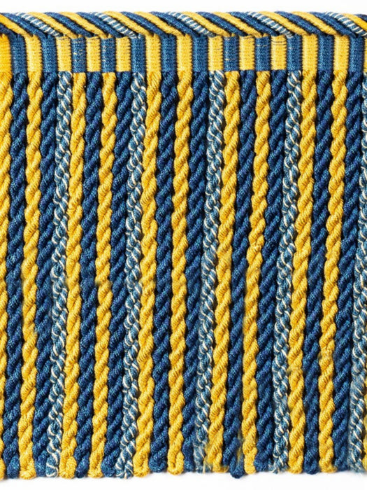 Scalamandre Safari Bullion Fringe B Royal Blue / Gold Trim PL44200420