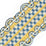 Scalamandre Safari Braid Royal Blue / Gold Trim PL44410420