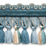 Scalamandre Safari Tassel Fringe Chenille Teal Trim PL44240421