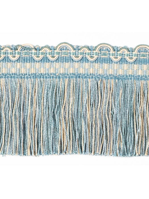 Scalamandre Safari Cut Fringe Teal Trim PL44430421