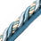 Scalamandre Safari Cord With Tape A Teal Trim PL44590421