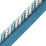 Scalamandre Safari Cord With Tape B Teal Trim PL44640421