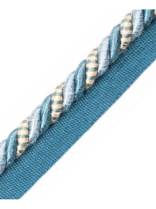 Scalamandre Safari Cord With Tape B Teal Trim PL44640421
