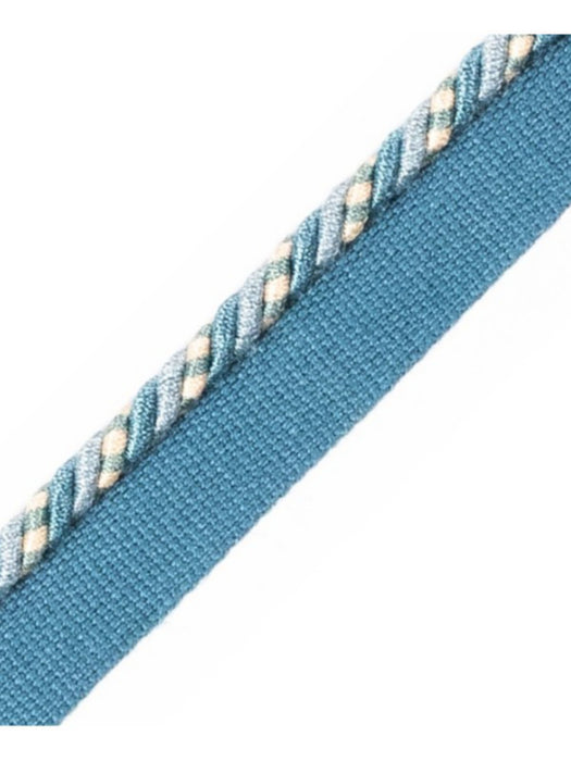 Scalamandre Safari Cord With Tape C Teal Trim PL44660421