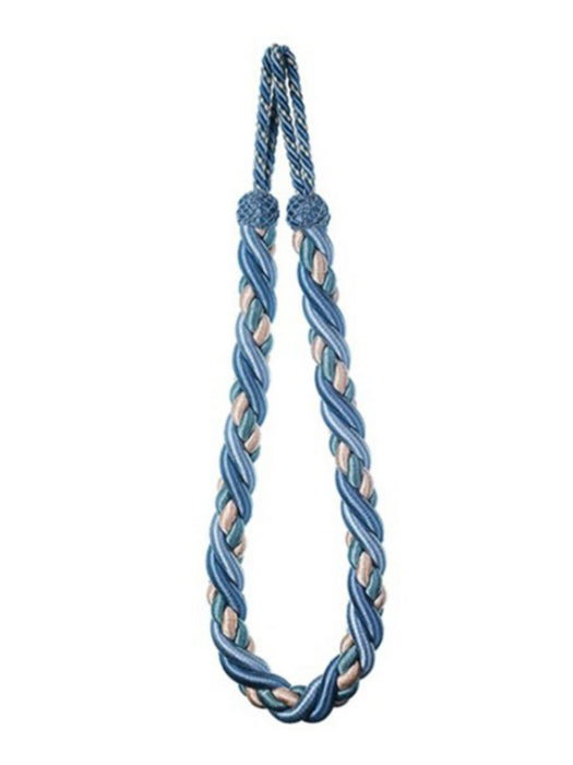 Scalamandre Safari Rope Tieback Teal Trim Sample PL44730421