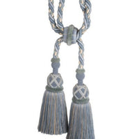 Scalamandre Safari Cut Fringe Tieback A Teal Trim PL44770421