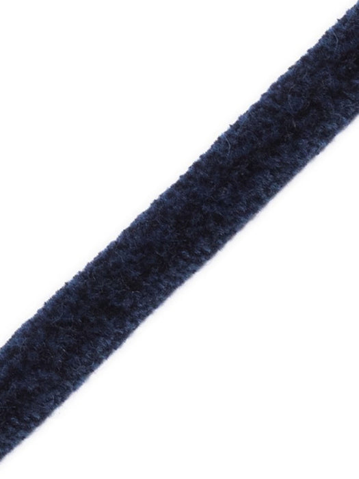 Scalamandre Safari Tweeded Chenille A Sapphire Trim PL44490422