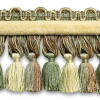 Scalamandre Safari Tassel Fringe Chenille Sage Trim PL44240423