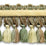 Scalamandre Safari Tassel Fringe Chenille Sage Trim PL44240423