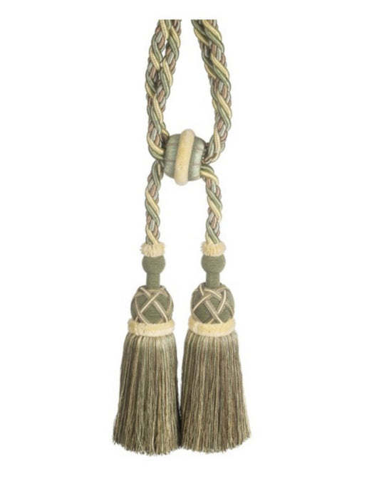 Scalamandre Safari Cut Fringe Tieback A Sage Trim Sample PL44770423