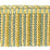 Scalamandre Safari Bullion Fringe A Seafoam/Gold Trim PL44120424