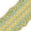 Scalamandre Safari Braid Seafoam/Gold Trim PL44410424