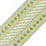 Scalamandre Safari Galon Seafoam/Gold Trim PL44460424