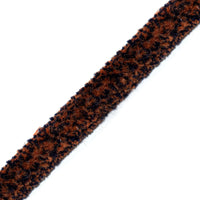 Scalamandre Safari Tweeded Chenille B Plum/Orange Trim PL44500429