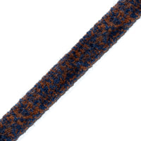 Scalamandre Safari Tweeded Chenille B Royal/Gold Trim PL44500435