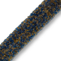 Scalamandre Safari Tweeded Chenille B Royal/Sage Trim PL44500436