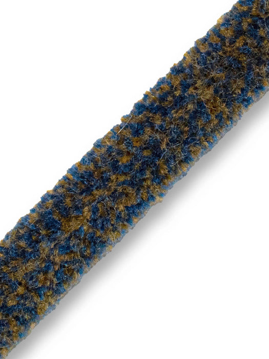 Scalamandre Safari Tweeded Chenille B Royal/Sage Trim Sample PL44500436