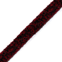 Scalamandre Safari Tweeded Chenille B Red/Black Trim PL44500439