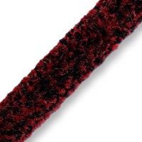 Scalamandre Safari Tweeded Chenille B Russet/Black Trim PL44500440