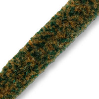 Scalamandre Safari Tweeded Chenille B Sage/Gold Trim PL44500444
