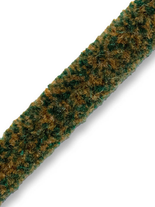 Scalamandre Safari Tweeded Chenille B Sage/Gold Trim PL44500444